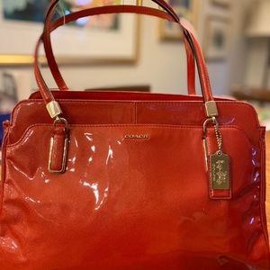 Coach Bag Beautiful Tangerine Colour